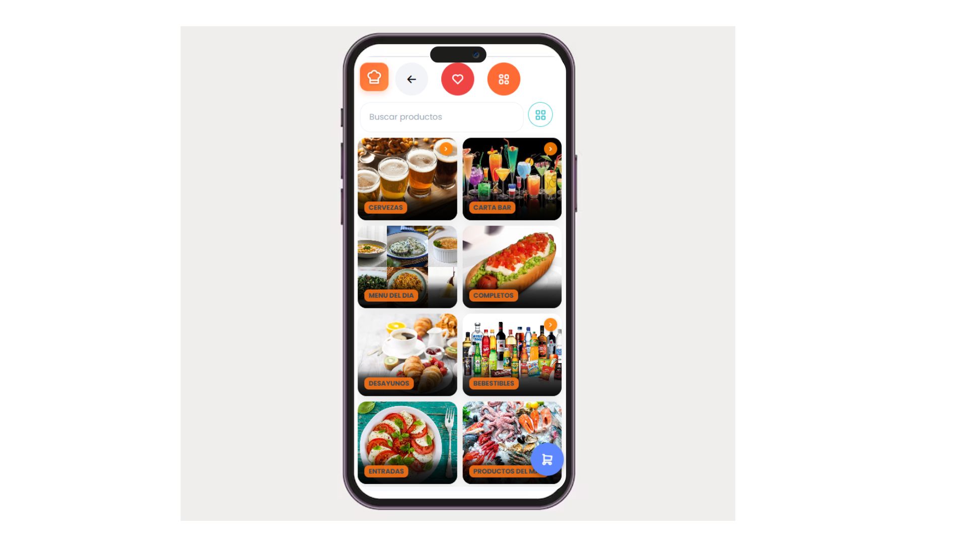 OpenRest en celular: dashboard con ventas del día y pedidos activos para dueños y administradores